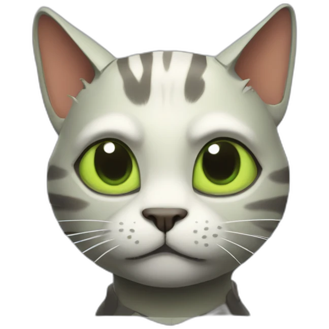 shrek robot cat emoji