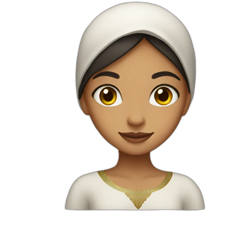 A Moroccan girl emoji