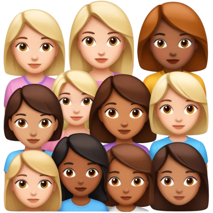 Girls emoji