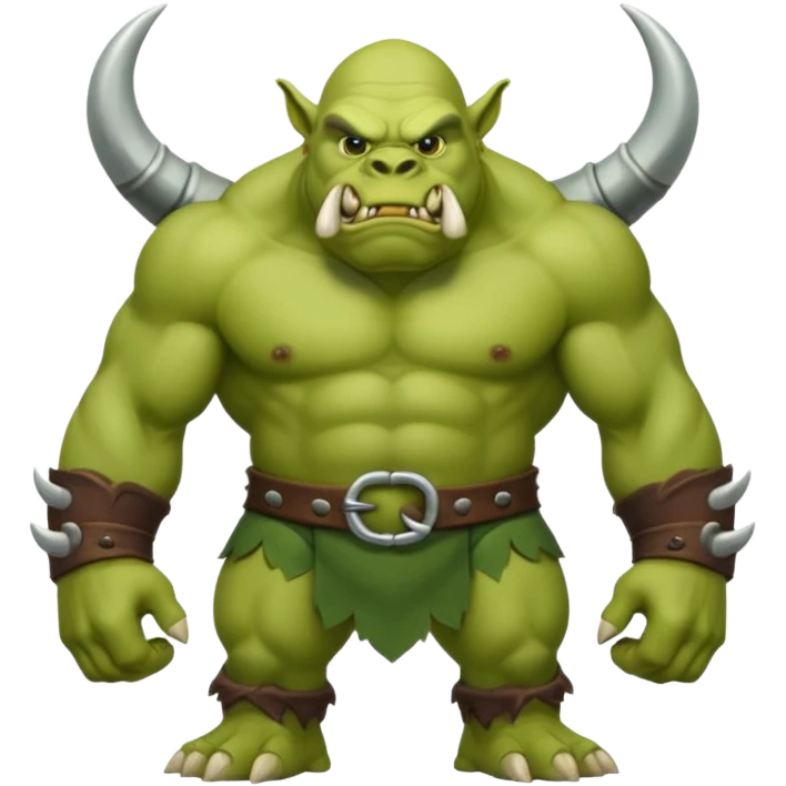 Green ogre emoji