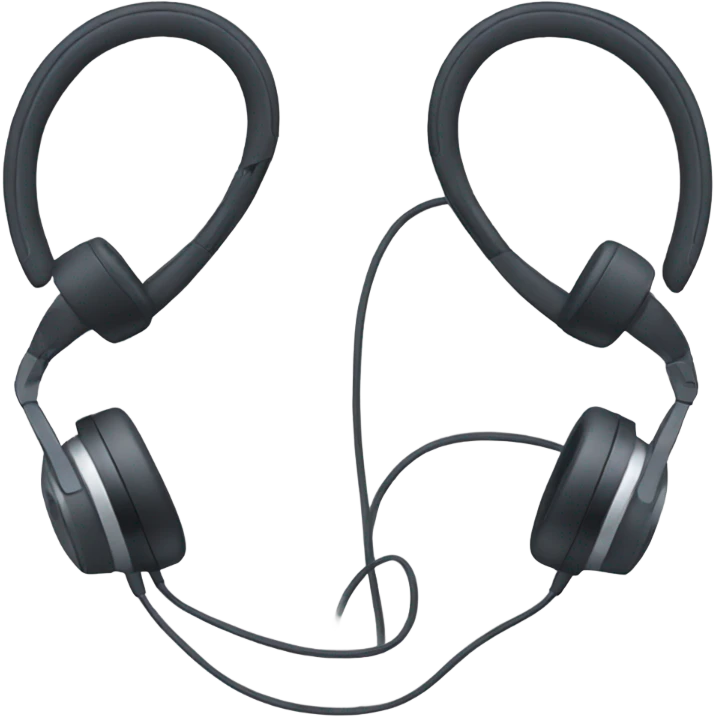 Sony headphones emoji