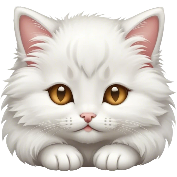 little kitten who is sleepy emoji
