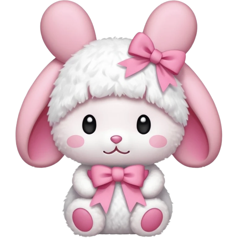 My melody ribbon emoji
