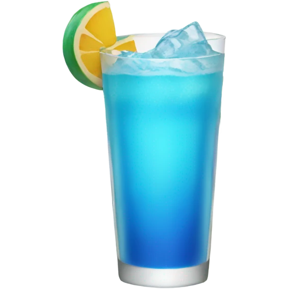 blue tropical drink emoji