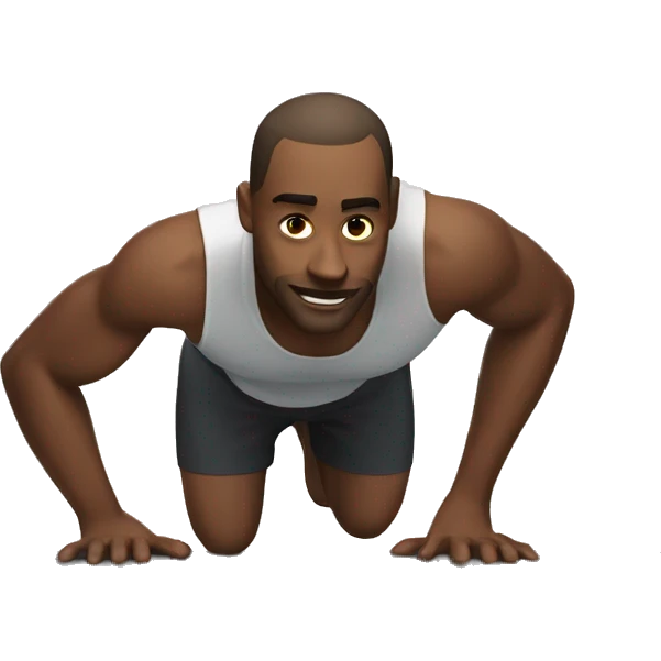 Push-up man emoji