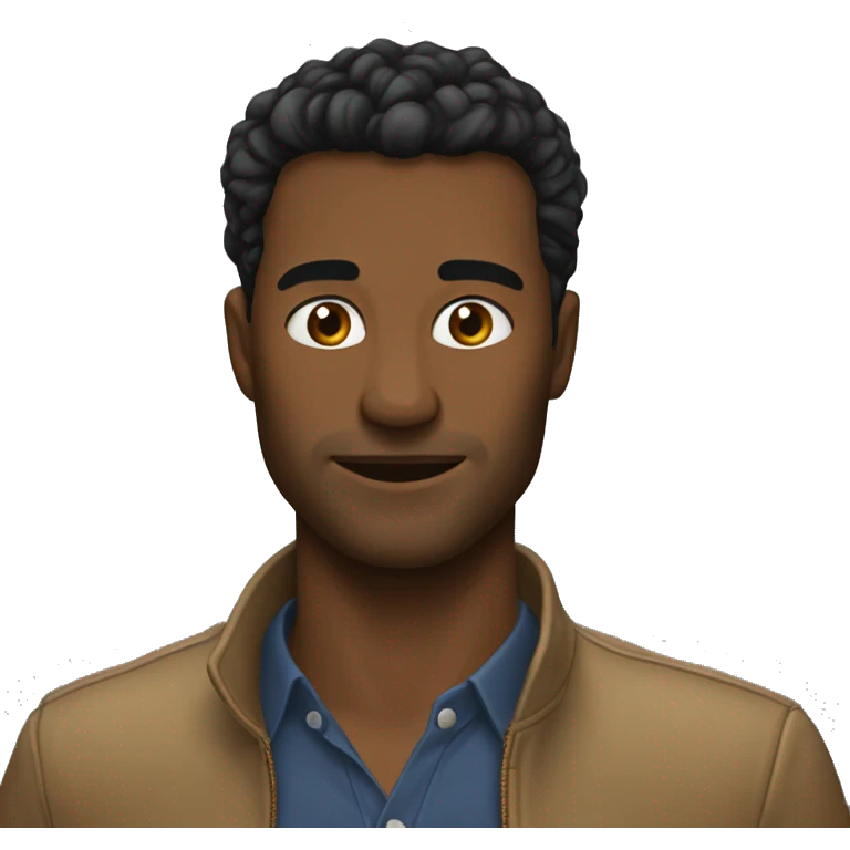 Черный лаборатор в сердечках  emoji