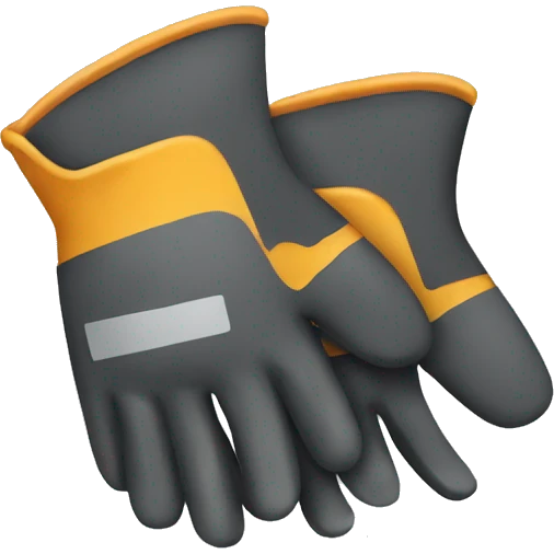 gloves construction emoji