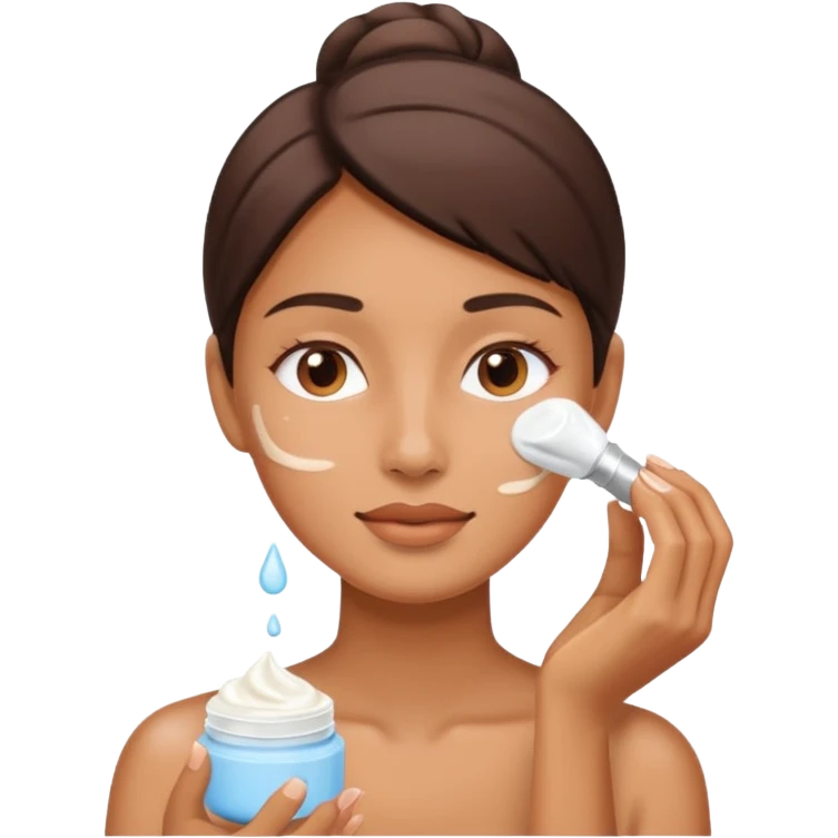 Crie emoji sobre skincare emoji
