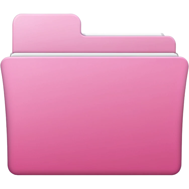 mix pink and white folder emoji