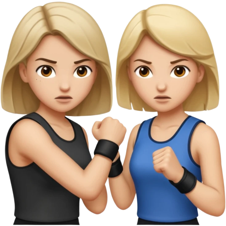 Girls fighting  emoji