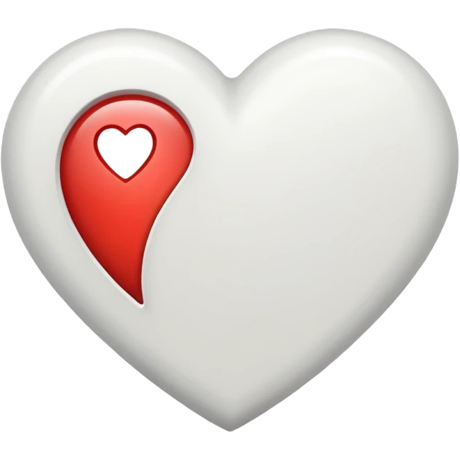 heart white emoji