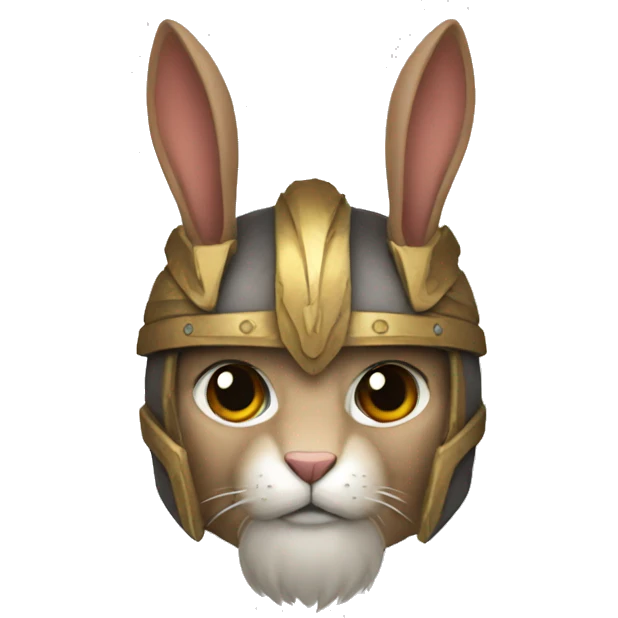 rabbit warrior emoji