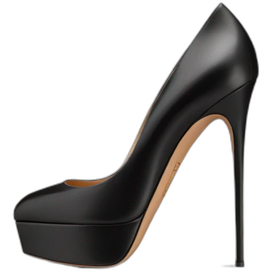 VALENTINO Tan-go PLATFORM PUMP black emoji