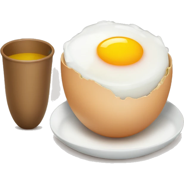 egg and cup emoji