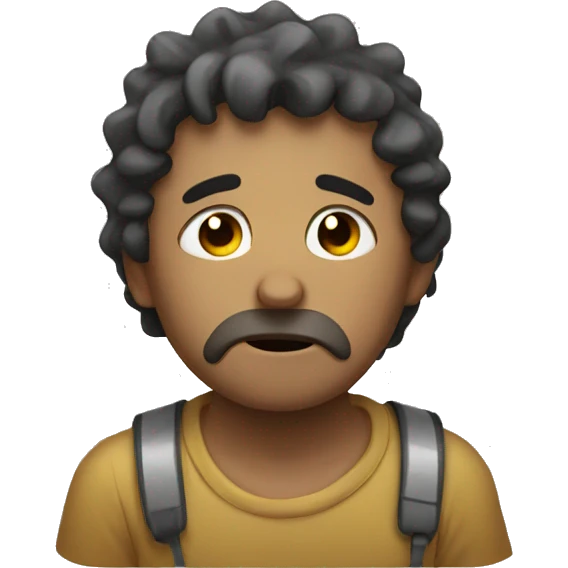 very tired emoji