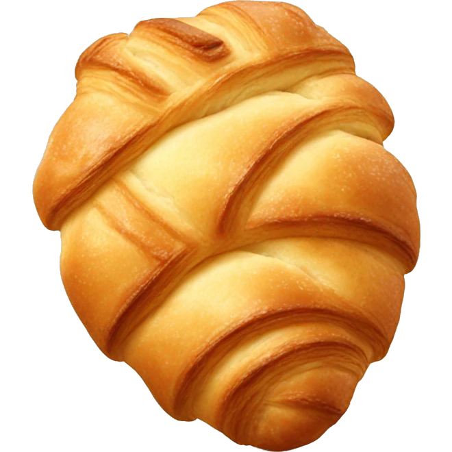 almond croissant emoji