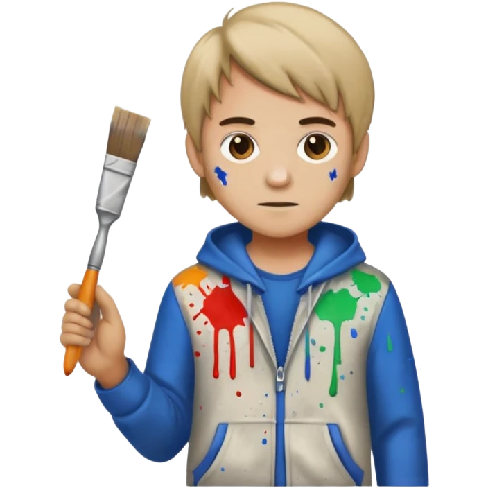 painter leon emoji