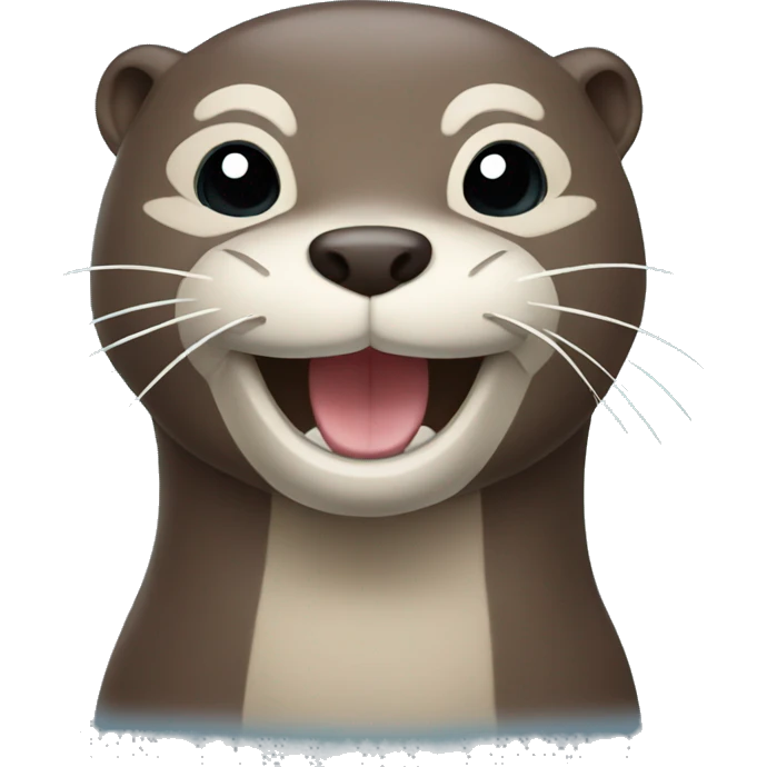 otter smiling emoji