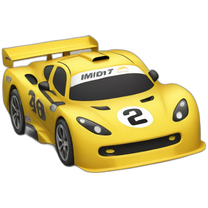 yellow racecar emoji
