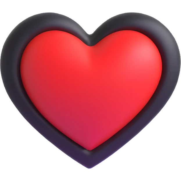 red heart emoji