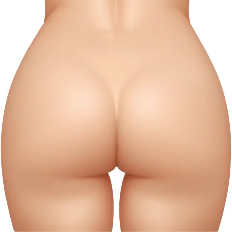 white girl shows her ass emoji