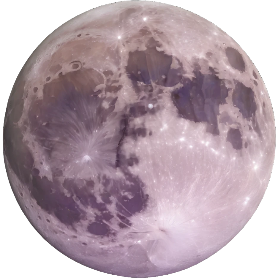 full moon with craters emoji