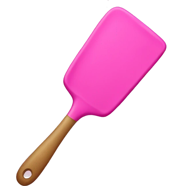Pink spatula  emoji