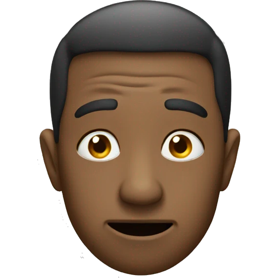Emoji looking to the side being nosey  emoji