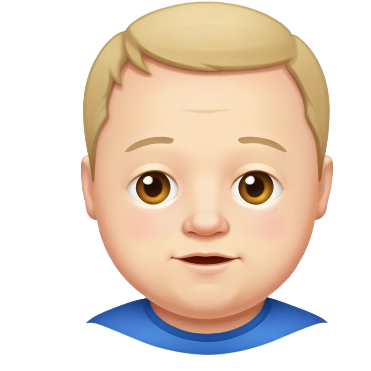 Down syndrome white guy emoji