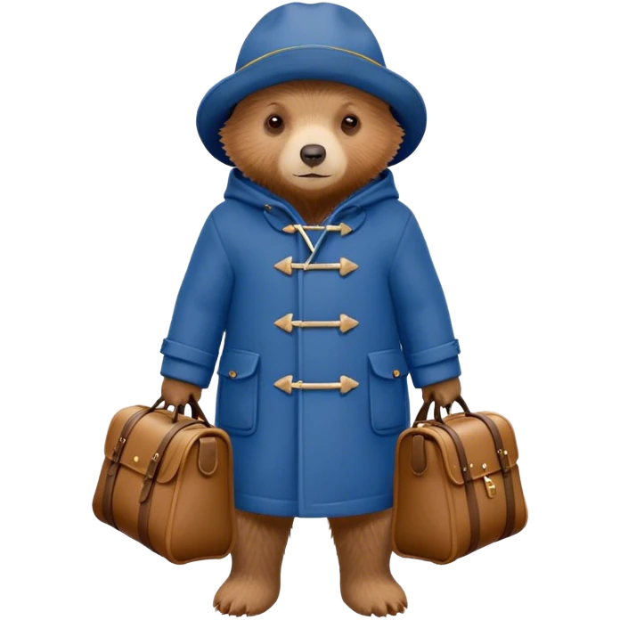 Paddington bear emoji