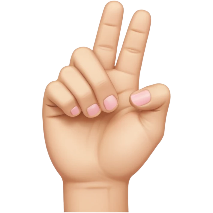 fist closed and pinky finger out emoji