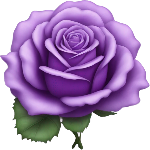 Purple rose  emoji