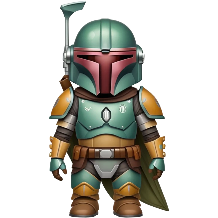 Bufo emoji with mandalorian emoji