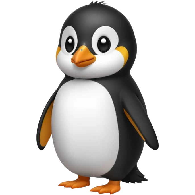 Penquin dog emoji