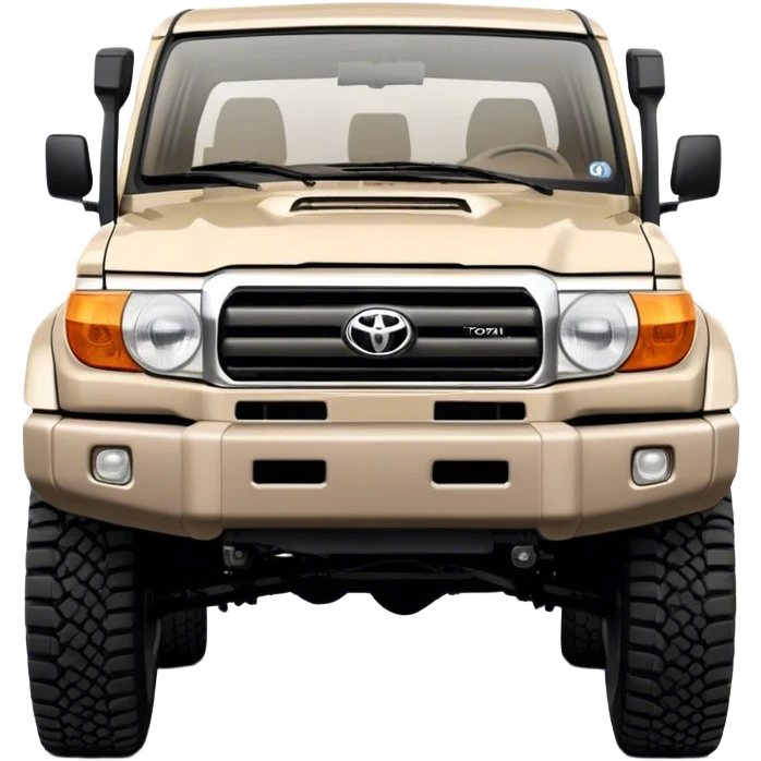 landcruiser 79 series - Toyota (Model Year: 2008) (Iconic colour: sand) emoji