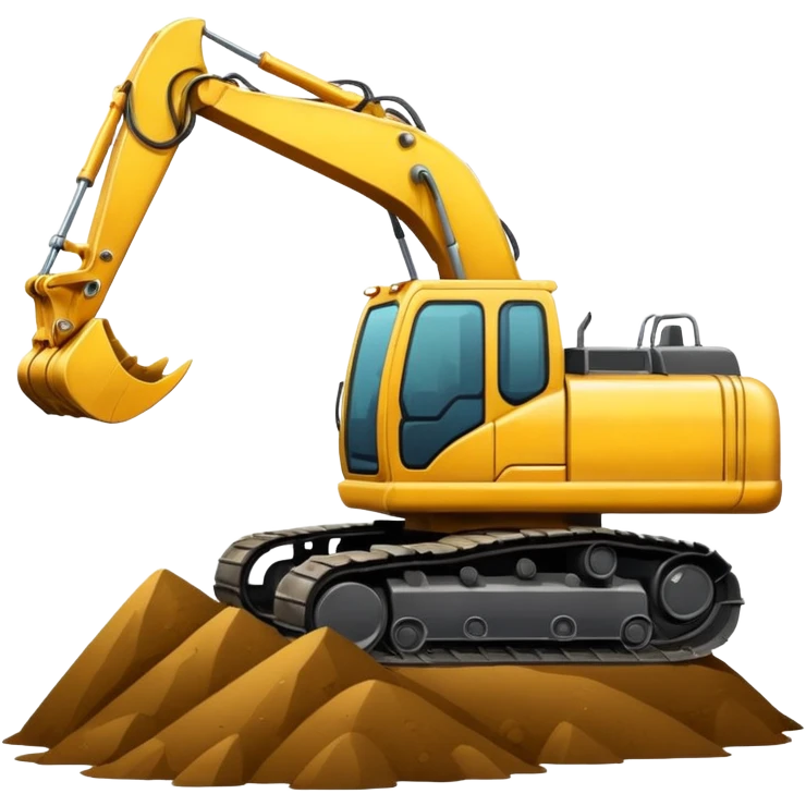 Excavator emoji