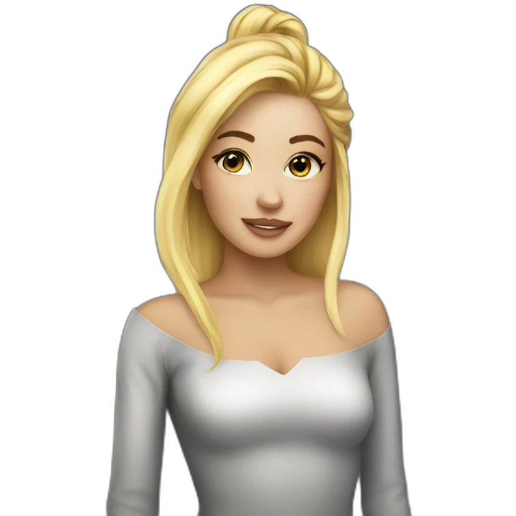 Astrology blonde emoji