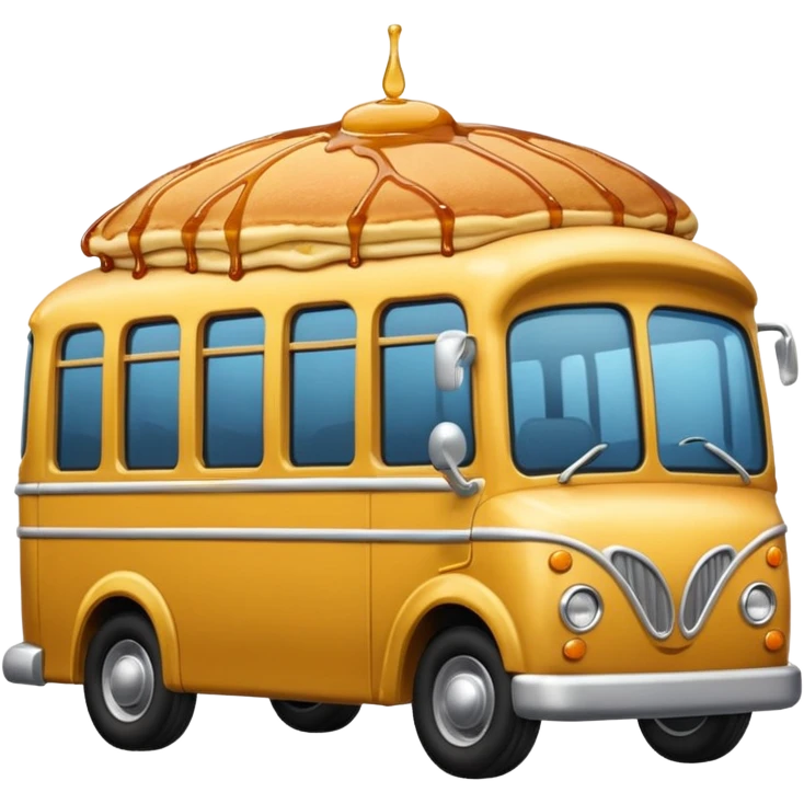 pancake bus emoji