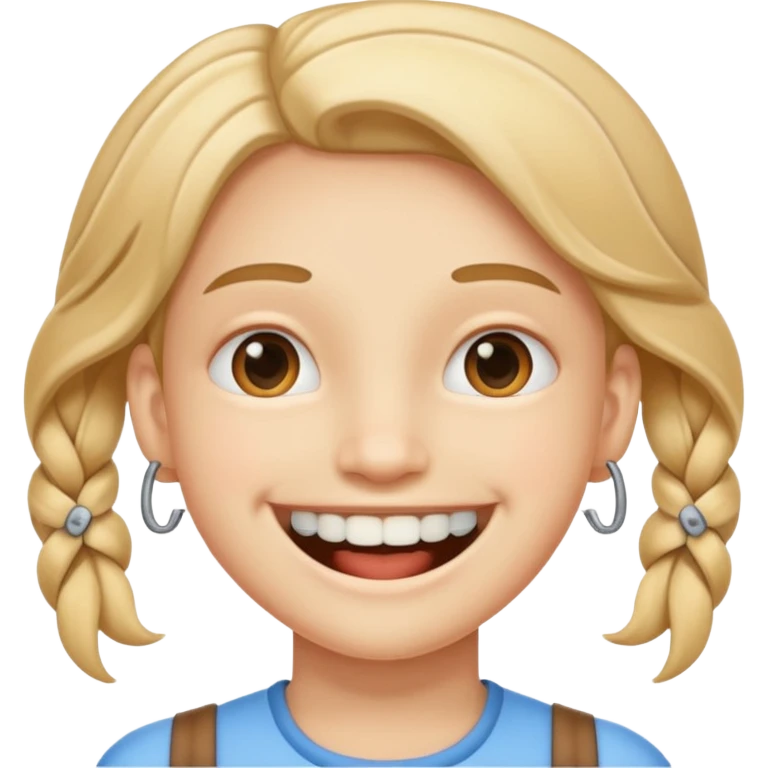Smile whith braces  emoji