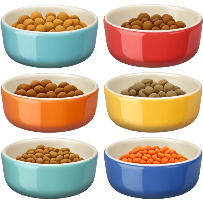 food bowls for pet emoji
