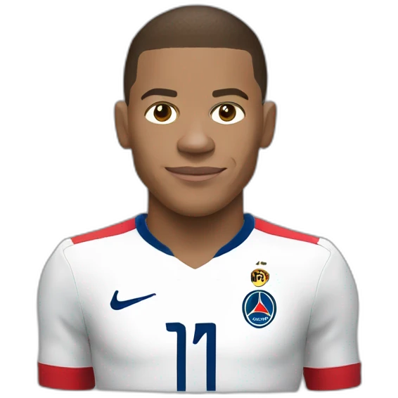 Kylian Mbappé emoji