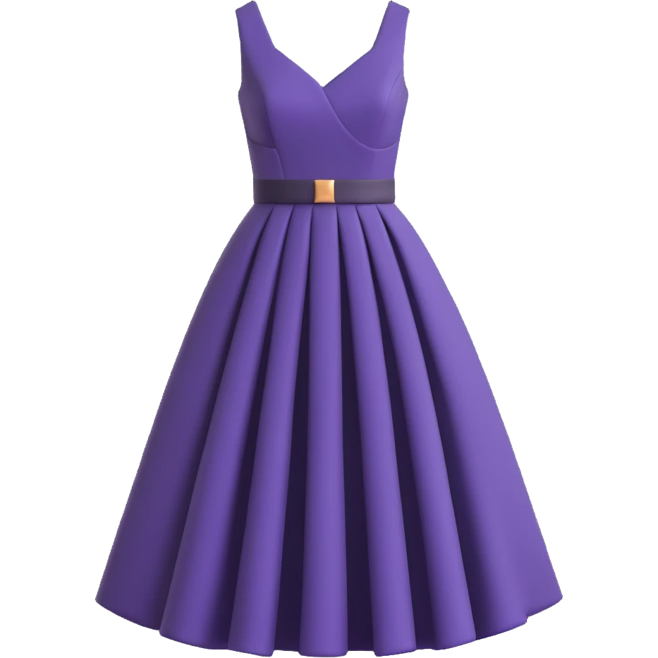 elegant dress emoji