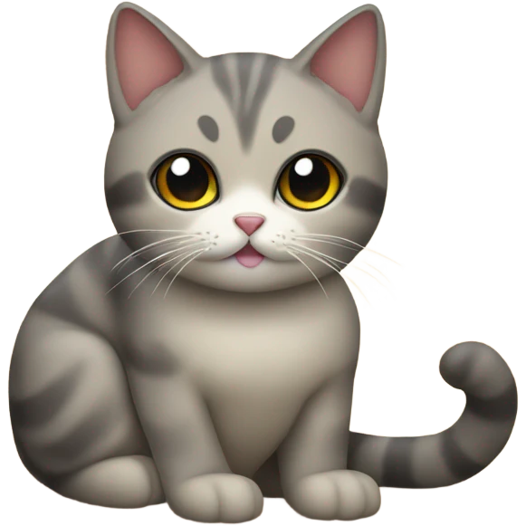 Cat on the beach emoji