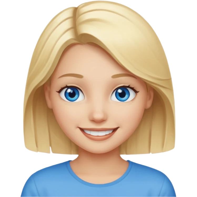 Blonde girl emoji