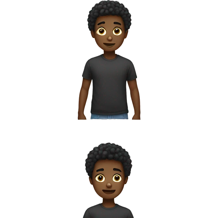 Rizz black boy emoji