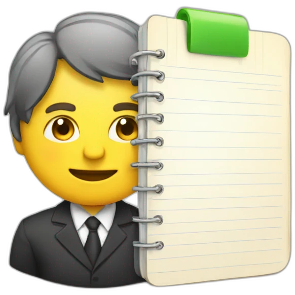 agenda emoji