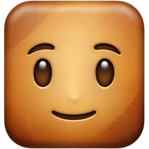 Aesthetic brown emoji