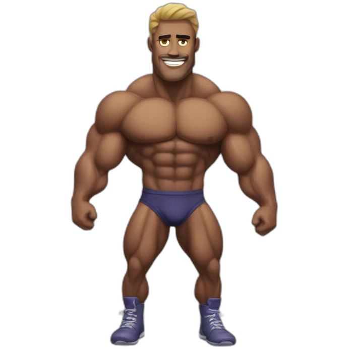 Bodybuilder emoji
