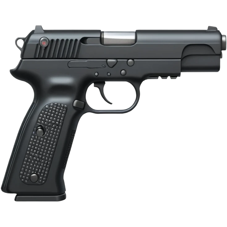Five seven pistola con peine caracol emoji