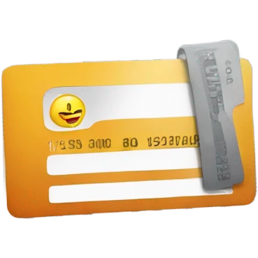 Credit card in jail emoji
